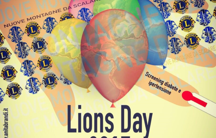 La locandina del Lions Day 2017
